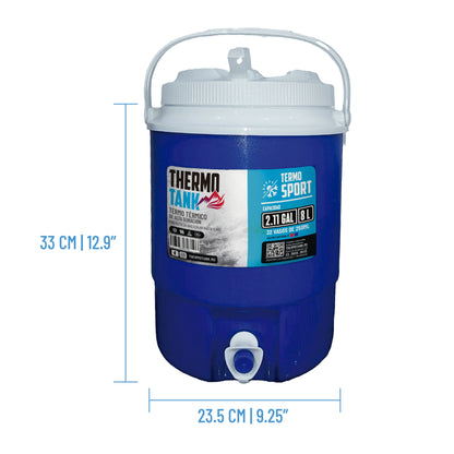 Termo De Galón Sport Thermo Tank 8 Litros | Azul