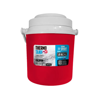 Termo De Galón Thermo Tank 4 Litros / 1.05 Gal | Rojo